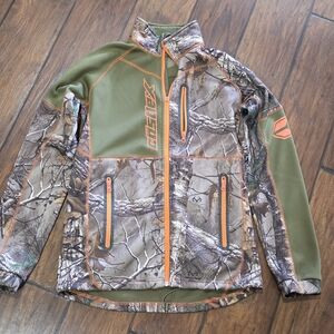 Hunting Jacket with Orange Details
